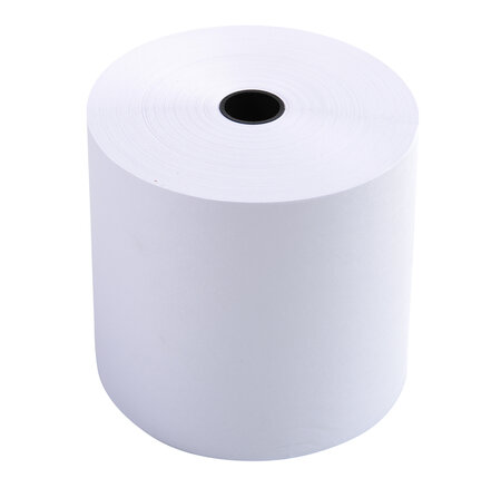 Bobine Pour Tickets De Caisse 76x80 Mm - 1 Pli Offset Extra-blanc 60g/m2. - X 50 - Exacompta