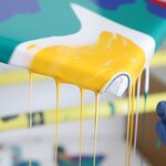 5 peintures acryliques pour le pouring