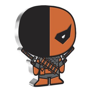 DEATHSTROKE - DC Comics Series Chibi 1 onces argent monnaie 2 Dollars Niue 2021