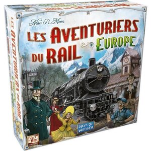 Asmodee - les aventuriers du rail europe - jeu de société