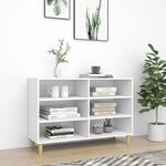 vidaXL Buffet Blanc 103 5x35x70 cm Aggloméré