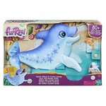 Furreal friends - mon dauphin joyeux - peluche interactive - animal électronique - plus de 80 sons et réactions - des 4 ans