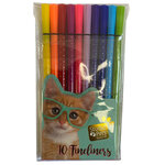 Pochette de 10 feutres studio pets
