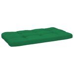 vidaXL Canapé palette 2 places et coussins Pin imprégné de marron miel