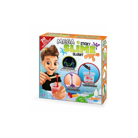 Mega Slime gluant experiences