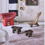 Tapis laine motif Masaï - rose - 200 x 300 cm