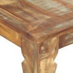 vidaXL Table de salle à manger 180x90x76cm Bois de récupération solide