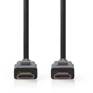 NEDIS Ultra High Speed HDMI™ Cable - HDMI™ Connector - HDMI™ Connector - 1.00 m - Noir