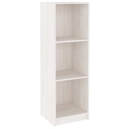 vidaXL Bibliothèque/Séparateur de pièce Blanc 36x33x110 cm Pin massif