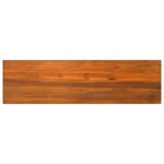 vidaXL Meuble TV 110x30x40 cm Bois de teck massif