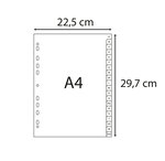 Intercalaires Imprimés Alphabétiques Pp Recyclé Gris - Az 20 Positions - A4 - Gris - X 20 - Exacompta