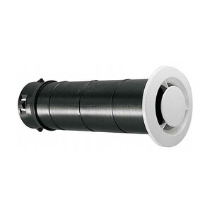 Bouche fixe d'extraction vmc avec manchon long diamètre 80