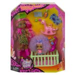 Cave club coffret histoire des cavernes baby-sitting poupée fernessa 20 cm et bébé des cavernes furrah
