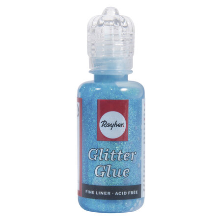 Colle pailletée irisée Bleu clair 20 ml
