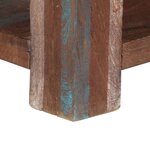 vidaXL Table basse Bois massif Vintage 88 x 50 x 38 cm