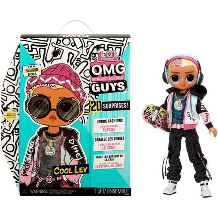 L.o.l. Surprise poupée garçon omg - poupée mannequin 24cm