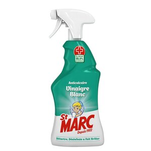 Pistolet Spray Nettoyant Anticalcaire au Vinaigre Blanc 500ml ST MARC
