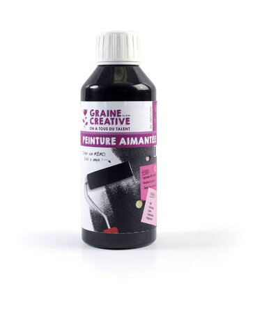 Peinture aimantée noire 250ml