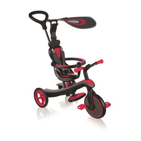 GLOBBER Tricycle 4 en 1 - Rouge