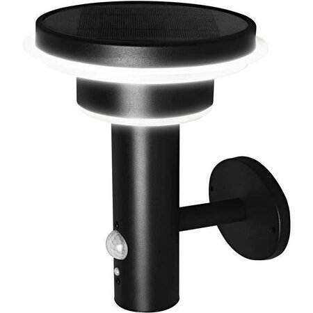 LEDVANCE Applique extérieure Endura Solar Wall double circle 6 W = 600lm Noir