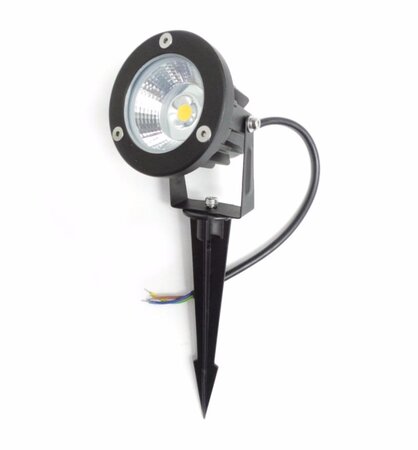 Spot led extérieur à piquer ip65 6w cob - blanc neutre 4000k - 5500k - silamp