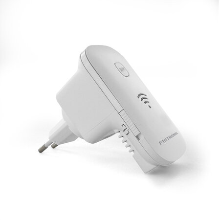 Metronic 495437 - Répéteur WiFi 300 Mbps avec bouton On/Off