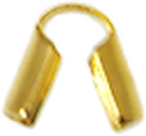 Embout de chaine 3 mm Doré (lot de 10)