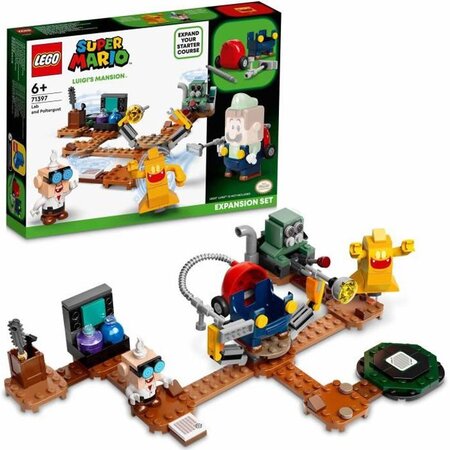 Lego 71397 super mario set d'extension labo et ectoblast de luigi's mansion  jeu de construction pour enfants +6 ans