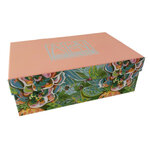 Coffret 2 tasses et 2 sous tasses allen desings - blooms