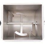 vidaXL Mélangeur de viande avec boîte de vitesse Argenté Inox