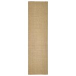 vidaXL Tapis Sisal naturel 80x300 cm