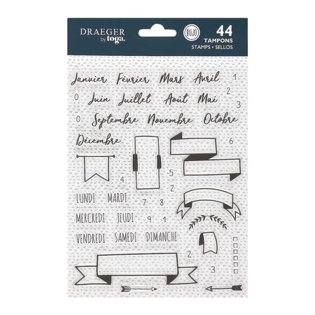 Tampons Crystal Bullet Journal - Draeger paris