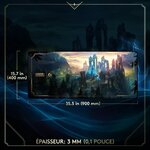 Tapis de Souris Gaming Logitech - G840 XL - Edition Officielle League of Legends