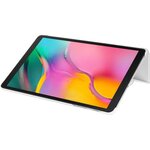 Housse de protection samsung book cover tab a (2019) blanc