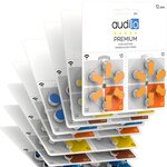 120 piles auditives audilo type 13 (lot de 20 plaquettes)