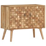vidaXL Buffet 75x35x65 cm Bois d'acacia solide