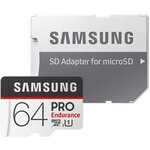 Samsung carte mémoire pro endurance avec adaptateur