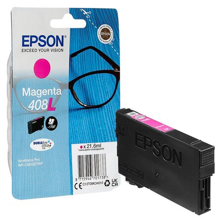 Cartouche d'encre epson 408l magenta t09k340