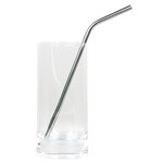 4 pailles inox