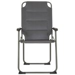 Bo-Camp Chaise de camping Copa Rio Comfort XXL Air Gris
