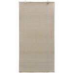 vidaXL Stores à rouleau Bambou naturel 4 Pièces 120x160 cm