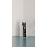 Brennenstuhl Multiprise TOWER POWER encastrable - 3 prises - avec 2m de câble