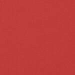 vidaXL Coussins de chaise de jardin 6 Pièces rouge 40x40x3cm tissu oxford