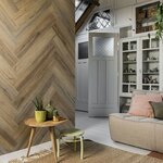 WallArt Planches d'aspect de bois 30 Pièces GL-WA27 Marron café au lait