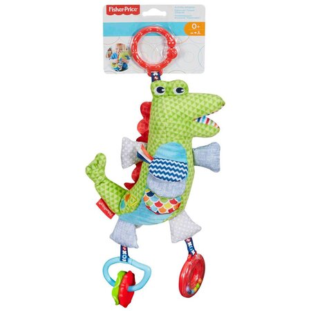 Fisher price alligator en peluche vert dyf89