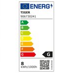 Tiger Lampe de miroir à LED Ancis 40 9 cm Aluminium