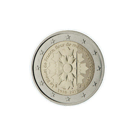 France 2018 - 2 euro commémorative bleuet