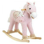 Cheval à Bascule Poney Rose
