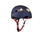Casque Vélo et Trottinette Rocket  boucle magnétique  lumière LED intégrée  Taille XS