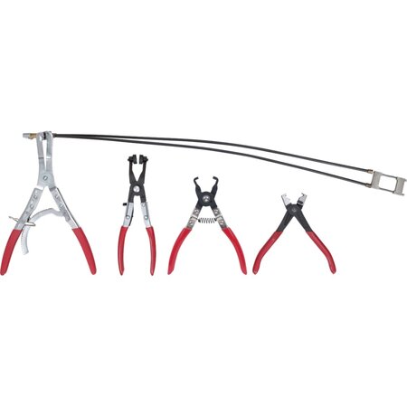 Ks tools coffret de pinces à collier 4 pièces